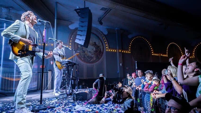 ToneProper - McMenamins Crystal Ballroom - PK Sound - Audio T8 Robotic Line Array Installation1 ToneProper - McMenamins Crystal Ballroom - PK Sound - Audio T8 Robotic Line Array Installation1