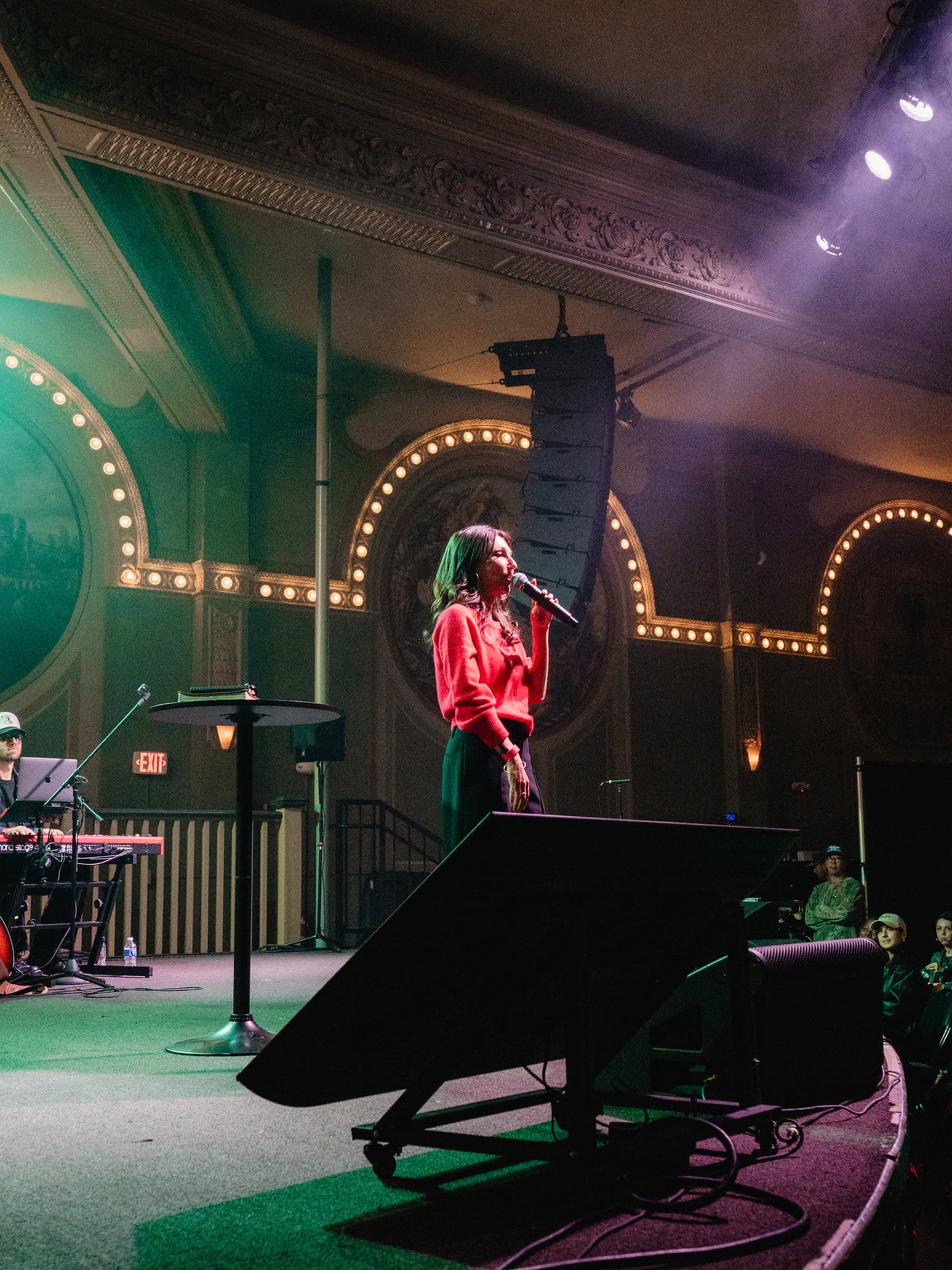 ToneProper - McMenamins Crystal Ballroom - PK Sound - T8 Robotic Line Array Installation