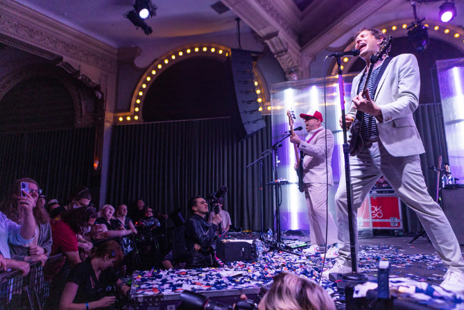 ToneProper - McMenamins Crystal Ballroom - PK Sound - T8 Robotic Line Array Installation
